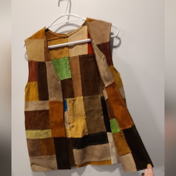 Unique Handmade Western Kids Suede Vest - Picture 12 of 12